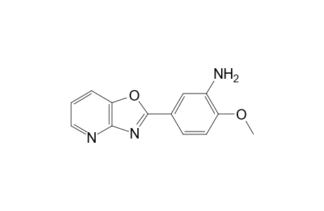 Benzenamine, 2-methoxy-5-oxazolo[4,5-b]pyridin-2-yl-