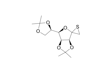 1,2-Anhydro-3,4 : 6,7-di-O-isopropylidene-1-thio-.beta.-D-manno-hept-2-ulofuranose