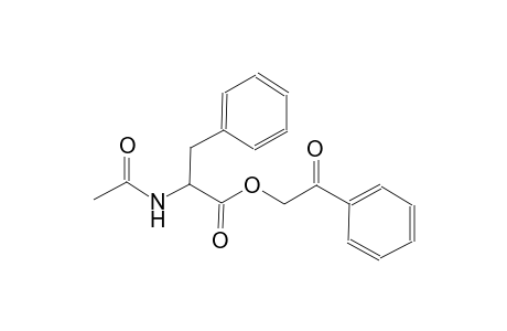 phenylalanine, N-acetyl-, 2-oxo-2-phenylethyl ester