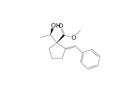 (R,R)-(E)-methyl 2-benzylidene-1-(1-hydroxyethyl)cyclopentanecarboxylate