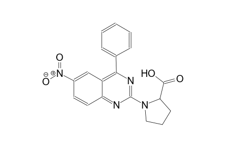 proline, 1-(6-nitro-4-phenyl-2-quinazolinyl)-