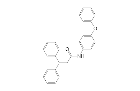 Propanamide, 3,3-diphenyl-N-(4-phenoxyphenyl)-