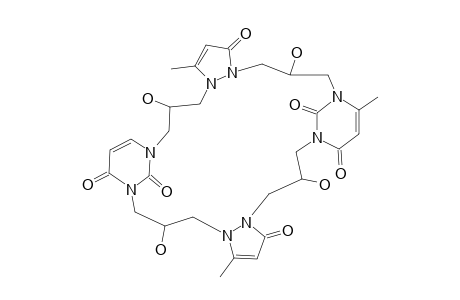 3,11,19,27-TETRAHYROXY-8,22,30-TRIMETHYL-1,5,9,13,17,21,25,29-OCTAAZAPENTACYCLO-[27.3.1.1-(13.17).0-(5.9).0-(21.25)]-