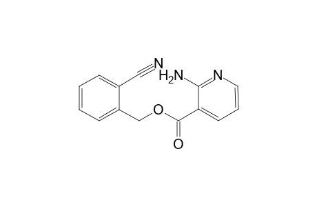 2-Aminonicotinic acid, 2-cyanobenzyl ester