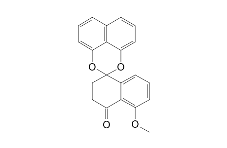 2,3-DIHYDRO-5-METHOXYSPIRO-[NAPHTHALENE-1(4H),2'-NAPHTHO-[1,8-DE]-[1,3]-DIOXIN]-4-ONE
