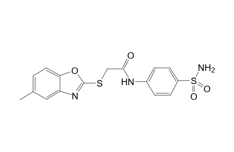 2-((5-Methylbenzoxazol-2-yl)thio)-N-(4-sulfamoylphenyl)acetamide