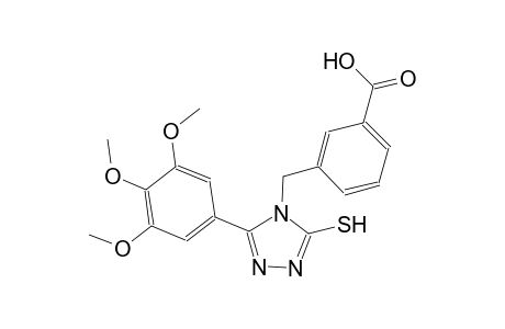 benzoic acid, 3-[[3-mercapto-5-(3,4,5-trimethoxyphenyl)-4H-1,2,4-triazol-4-yl]methyl]-