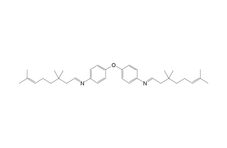 Bis[4-(3',3',7'-trimethyloct-6'-enylideneamino)phenyl] ether