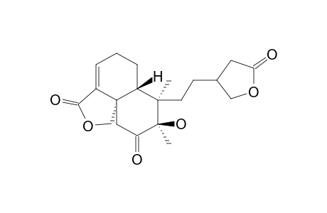8-BETA-HYDROXY-7-OXO-ENT-CLERODA-3-EN-15,18-DIACID-16,19-DILACTONE