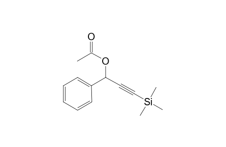 1-Phenyl-3-(trimethylsilyl)prop-2-ynyl acetate