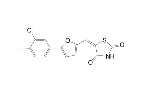 Thiazolidin-2,4-dione, 5-[5-(3-chloro-4-methylphenyl)furfurylideno]-