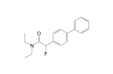 2-([1,1'-Biphenyl]-4-yl)-N,N-diethyl-2-fluoroacetamide