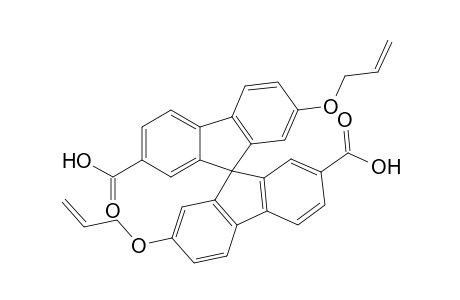 (R)-7,7-bis(Prop-2'-en-1'-yloxy)-9,9'-spiro=bis[9H-fluorene]-2,2'-dicarboxylic acid