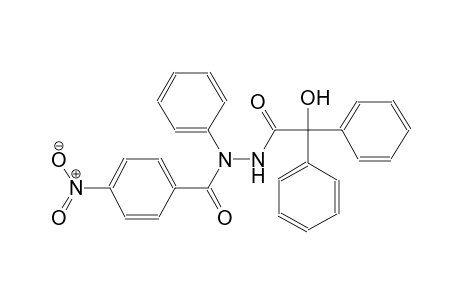 N'-[hydroxy(diphenyl)acetyl]-4-nitro-N-phenylbenzohydrazide