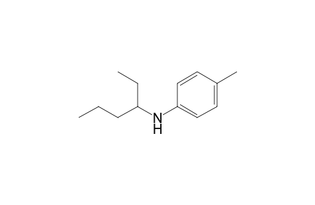 N-(3'-Hexyl)-4-methylaniline