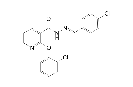 (4-Chlorobenzylidene)-2-(2-chlorophenoxy)nicotinic acid hydrazide
