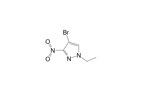 4-Bromanyl-1-ethyl-3-nitro-pyrazole