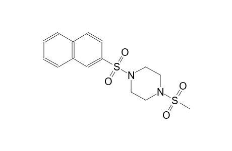 1-(methylsulfonyl)-4-(2-naphthylsulfonyl)piperazine
