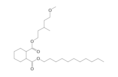 1,2-Cyclohexanedicarboxylic acid, 5-methoxy-3-methylpentyl undecyl ester