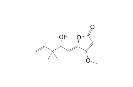 (Z)-5-[2-Hydroxy-3,3-dimethyl-4-pentenylidene)-4-methoxy-2(5H)-furanone