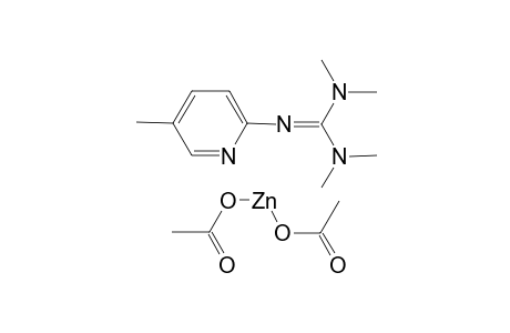 Diacetoxy-(2-{N-[(2'-Pyridyl)methyl]-N(1),N(3)-tetramethyguanidine})-Zinc