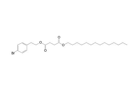 Succinic acid, 4-bromophenethyl tetradecyl ester