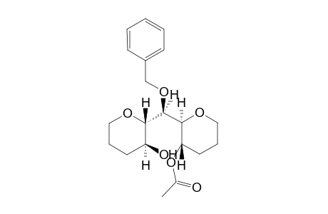 (2R,3S)-Acetic Acid 2-[(Benzyloxy)(2S,3S)-3-hydroxytetrahydropyran-2-yl]-(S)-methyl]tetrahydropyran-3-yl Ester