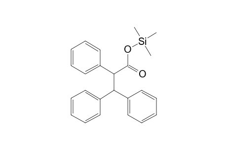 2,3,3-Triphenyl-propionic acid, tms