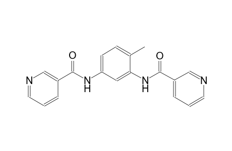 N-{4-methyl-3-[(3-pyridinylcarbonyl)amino]phenyl}nicotinamide