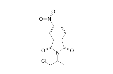 (+-)-(RS)-2-(2-Chloro-1-methylethyl]-4-nittro-1H-isoindole-1,3(2H)-dione