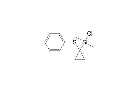 Dimethyl(1-phenylthio)cyclopropylchlorosilane
