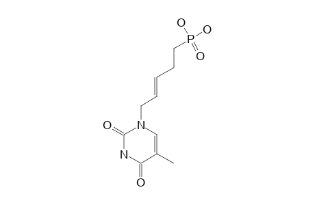 N-(1)-[(E)-5-DIHYDROXYPHOSPHONYL-2-ENYL]-THYMINE