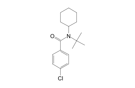 N-CYCLOHEXYL-N-TERT.-BUTYL-4-CHLOROBENZAMIDE