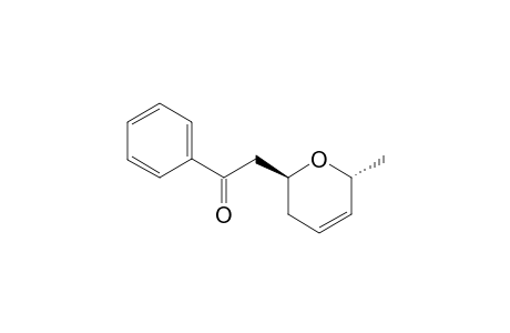 trans-2-methyl-1-oxa-6-(benzoylmethyl)-4-cyclohexene