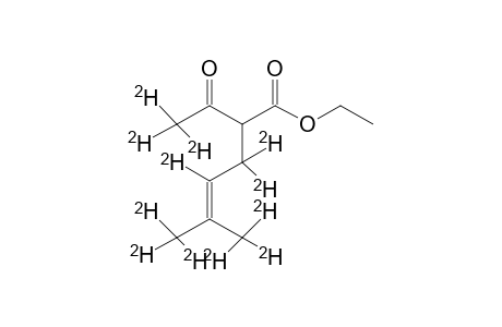 ETHYL-[(2)H12]-2-ACETYL-5-METHYL-HEX-4-ENOATE