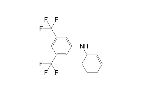 N-(Cyclohex-2-enyl)-3,5-bis(trifluoromethyl)aniline
