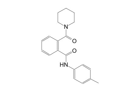 benzamide, N-(4-methylphenyl)-2-(1-piperidinylcarbonyl)-