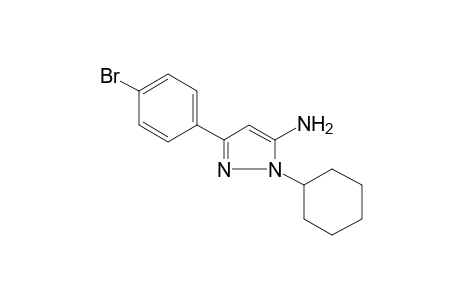 3-(4-Bromophenyl)-1-cyclohexyl-1H-pyrazol-5-amine