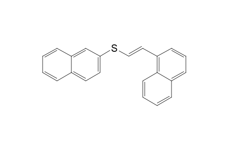 (2-(Naphthalen-1-yl)vinyl)(naphthalen-2-yl)sulfane