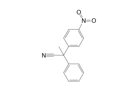 2-(4-nitrophenyl)-2-phenyl-propanenitrile