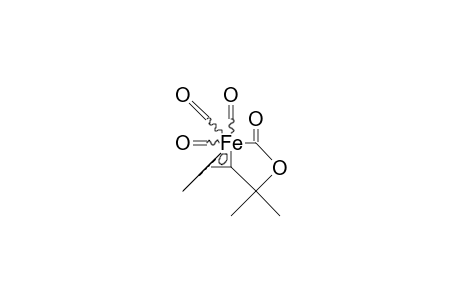 cis-4,7-Dihydro-3,3,3-tricarbonyl-7,7-dimethyl-5,6.eta.-1,3-oxaferrepin-2-one