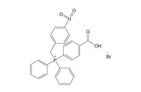 (p-CARBOXYPHENYL)DIPHENYL(p-NITROBENZYL)PHOSPHONIUM BROMIDE