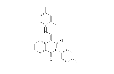 1,3(2H,4H)-isoquinolinedione, 4-[[(2,4-dimethylphenyl)amino]methylene]-2-(4-methoxyphenyl)-, (4E)-