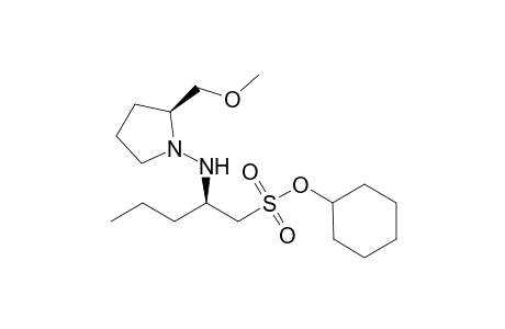 (2R)-2-[[(2S)-2-(methoxymethyl)-1-pyrrolidinyl]amino]-1-pentanesulfonic acid