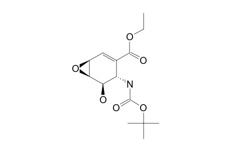ETHYL-(SYN)-(ANTI)-6-TERT.-BUTOXYCARBONYLAMINO-3,4-EPOXY-5-HYDROXYCYCLOHEX-1-ENE-1-CARBOXYLATE