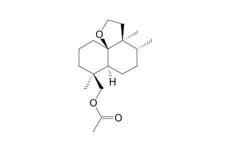 10,12-Epoxy-13,14,15,16-tetranor-5-epi-ent-haliman-18-ol Acetate