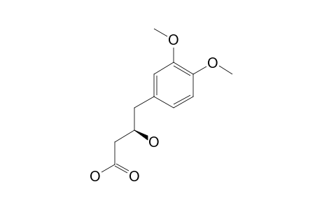 (R)-(-)-3-HYDROXY-4-(3,4-DIMETHOXYPHENYL)-BUTANOIC_ACID