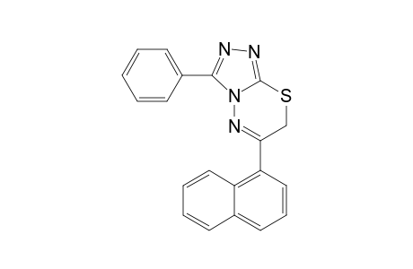 6-(1-Naphthyl)-3-phenyl-7H-s-triazolo[3,4-b][1,3,4]thiadiazine