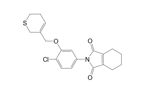 1H-Isoindole-1,3(2H)-dione, 2-[4-chloro-3-[(5,6-dihydro-2H-thiopyran-3-yl)methoxy]phenyl]-4,5,6,7-tetrahydro-