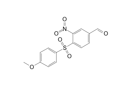 4-Methoxyphenyl 4-formyl-2-nitrophenyl sulfone